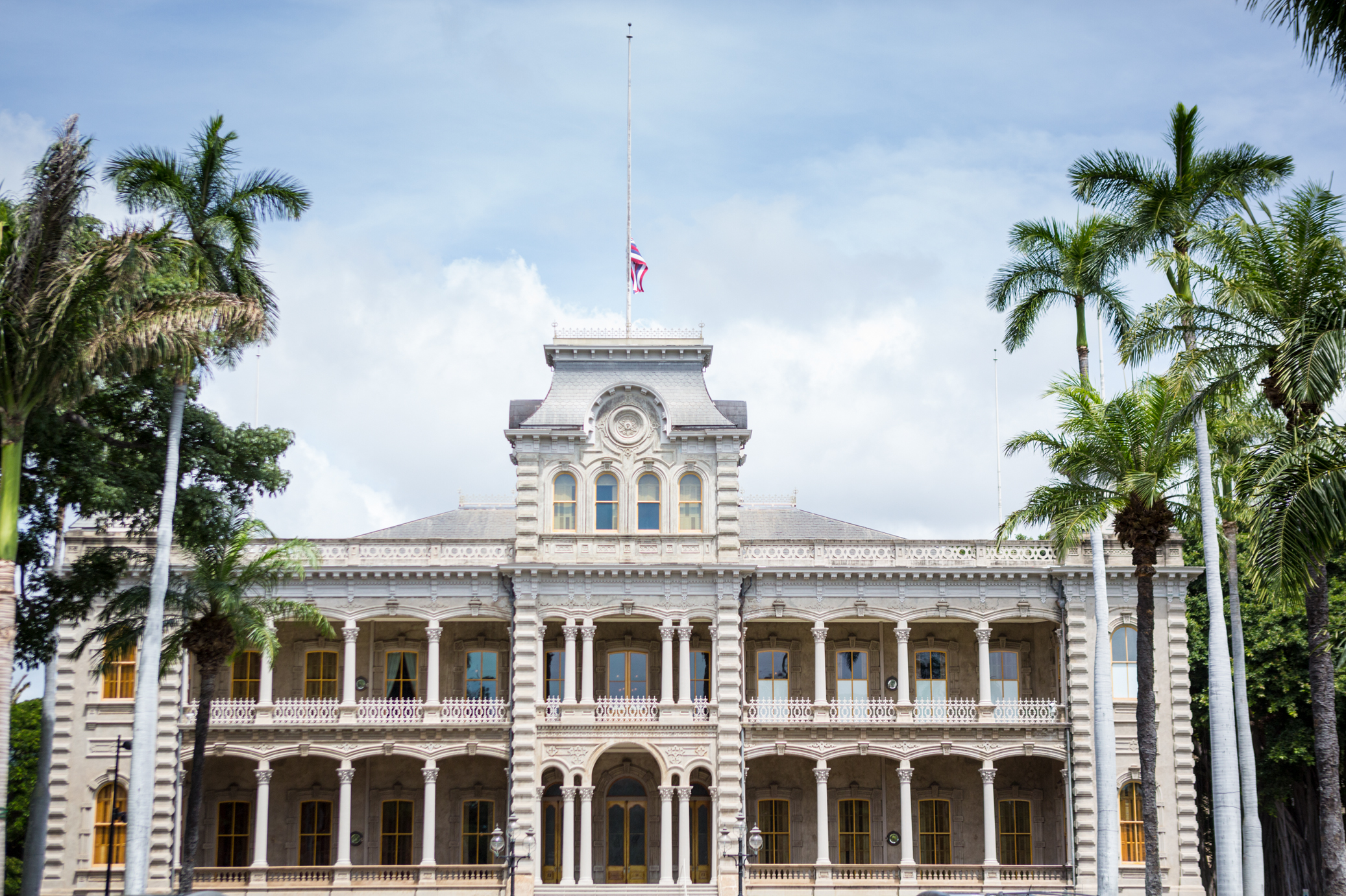 Iolani Palace Exterior