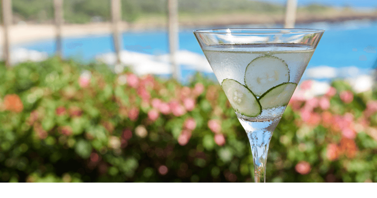 Refreshing cucumber cocktail Refreshing cucumber cocktail