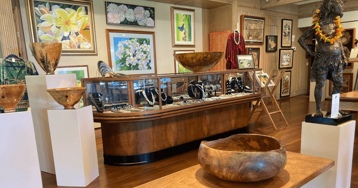 Hāna Coast Gallery shop and products Hana Coast Gallery shop and products