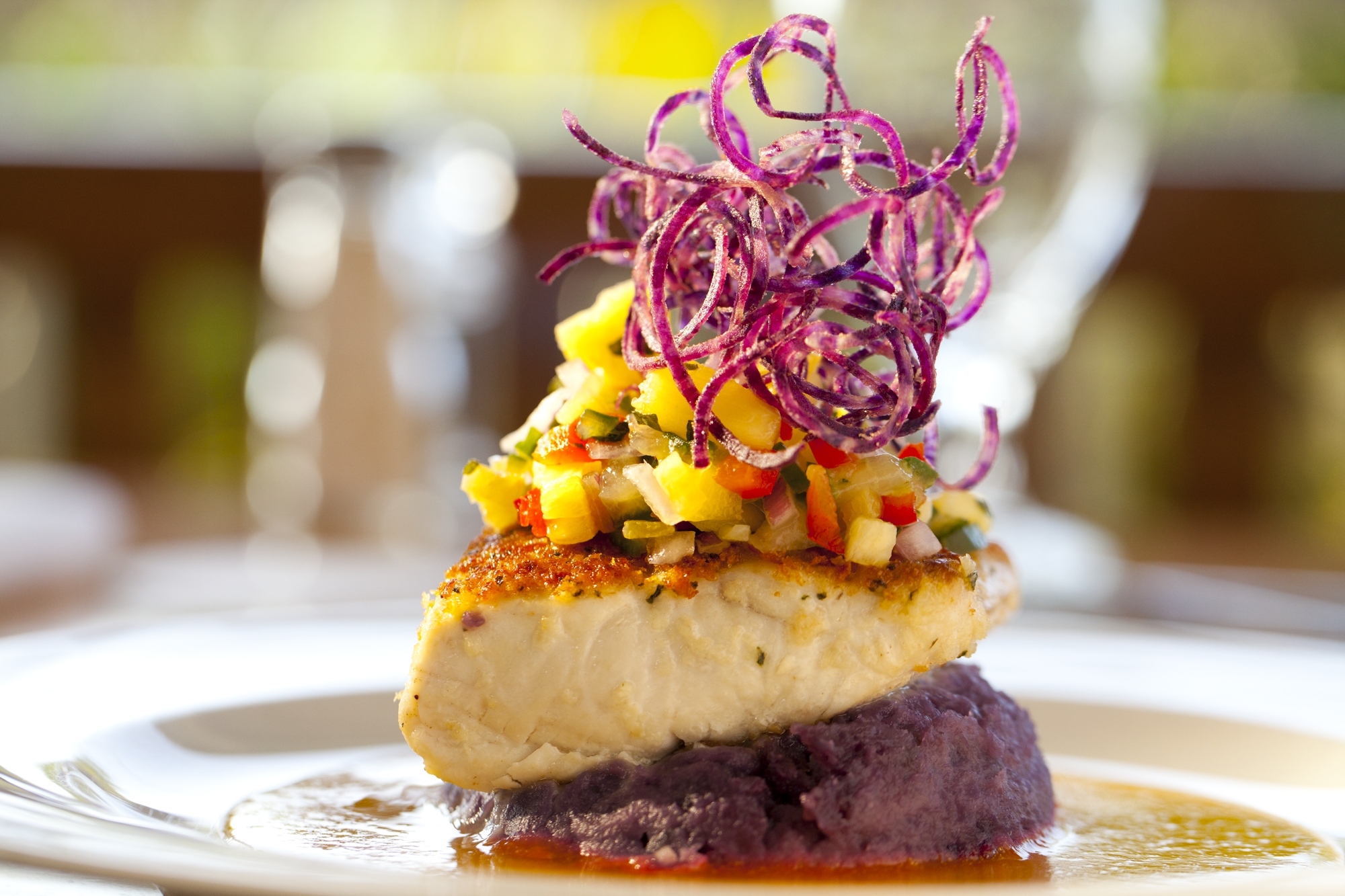Plated Fish Fillet