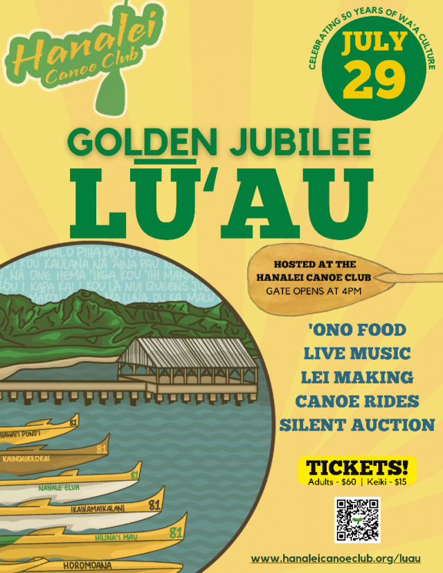 Hanalei Canoe Club Lu'au Go Hawaii