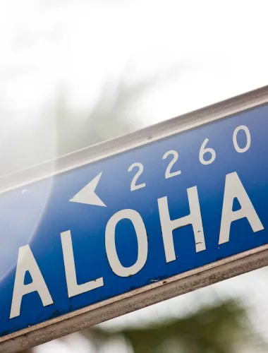 Aloha sign