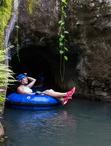Mountain tubing in Hawaii