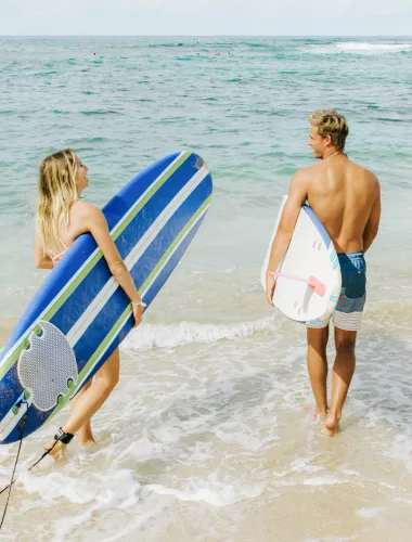 Surfing on Lanai
