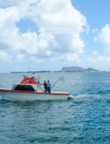 Fishing Boat in Hawaii