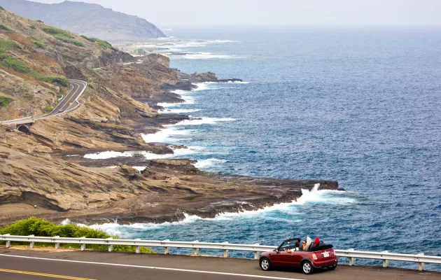 Coastline in Hawaii