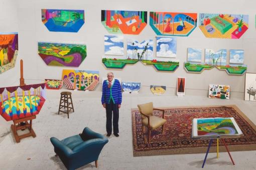 David Hockney Exhibit