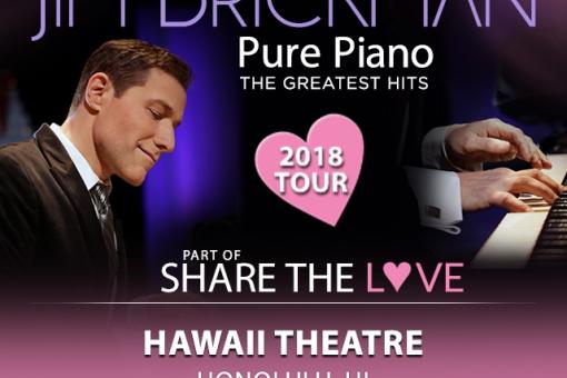 Jim Brickman LIVE in Honolulu at the Hawaii Theatre