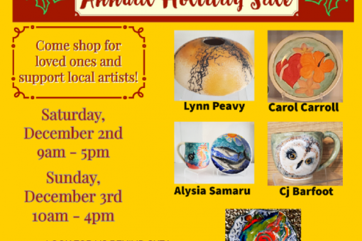 Kona Potters Guild Annual Holiday Sale