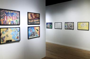 View of a previous Young Artists of Hawaii exhibit