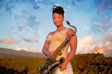 Saxophonist Joie Yasha