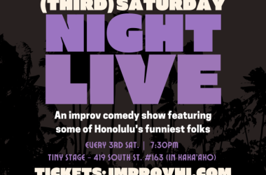Third Saturday Night Live Improv Show!