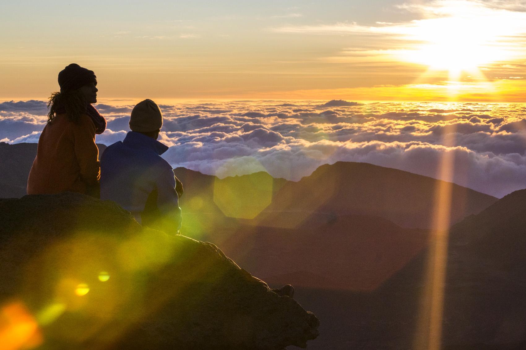 Sunrise from Haleakala on Maui