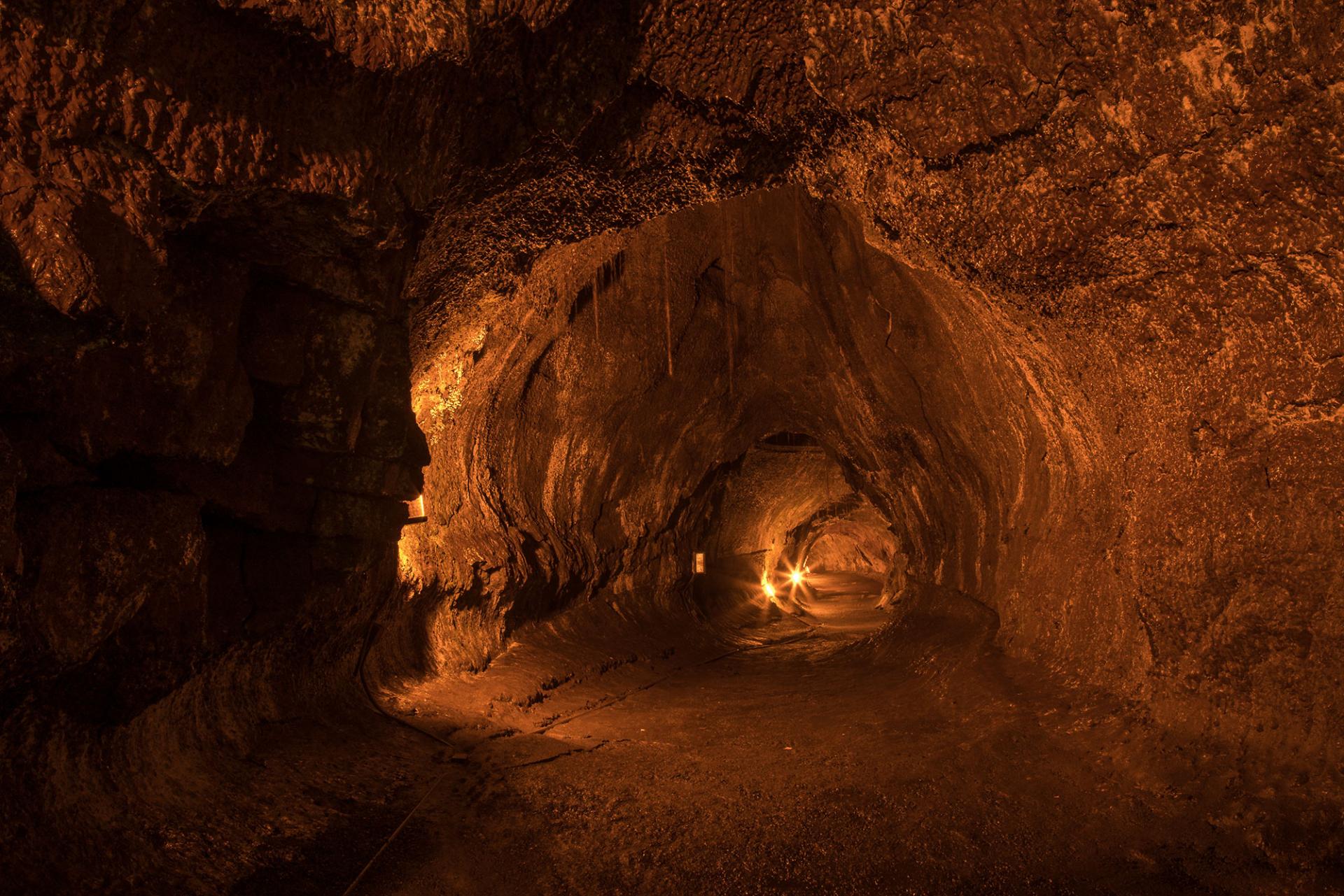 volcanic cavern