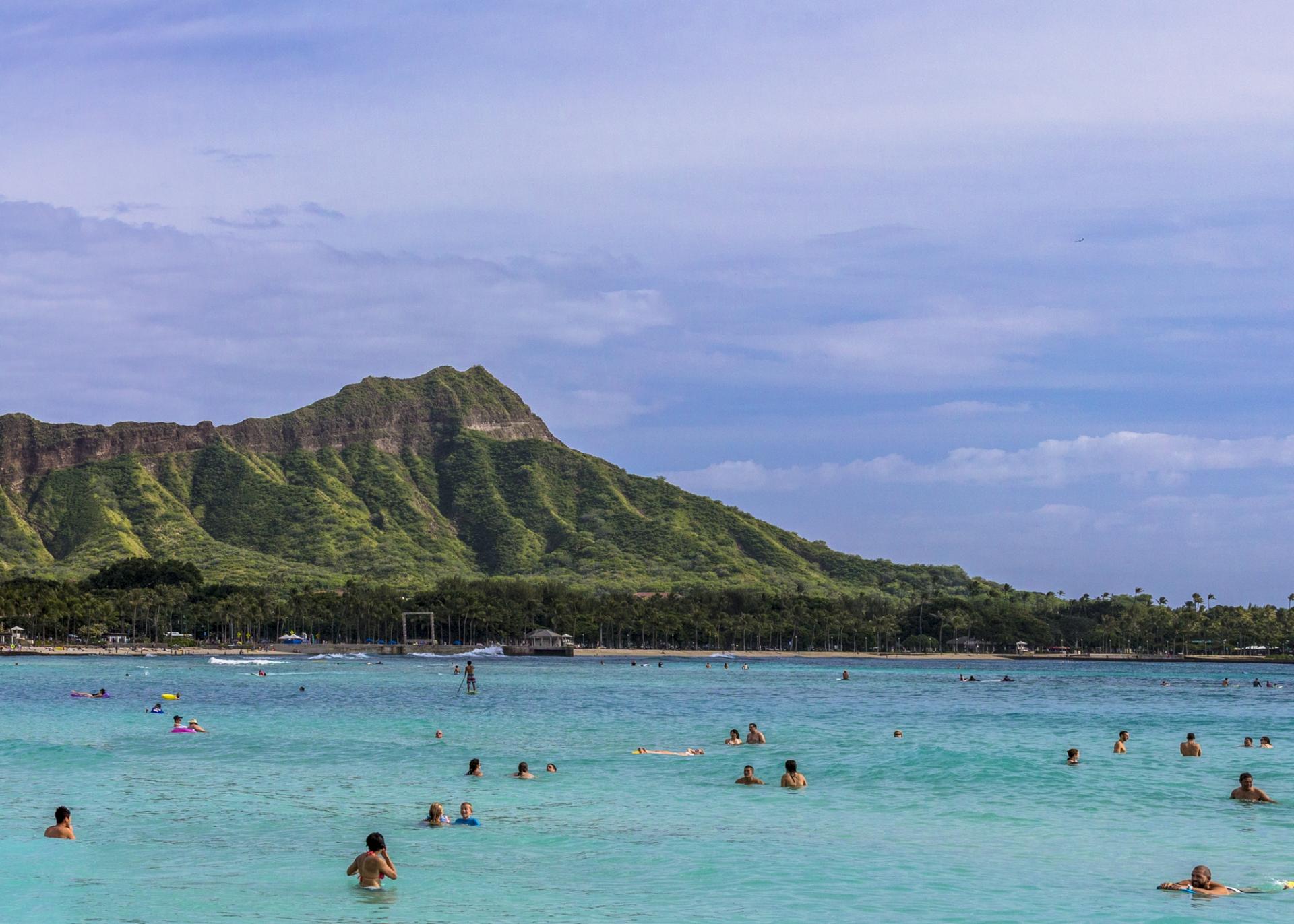 Leahi Diamond Head Auf Der Hawaii Insel Oahu Go Hawaii