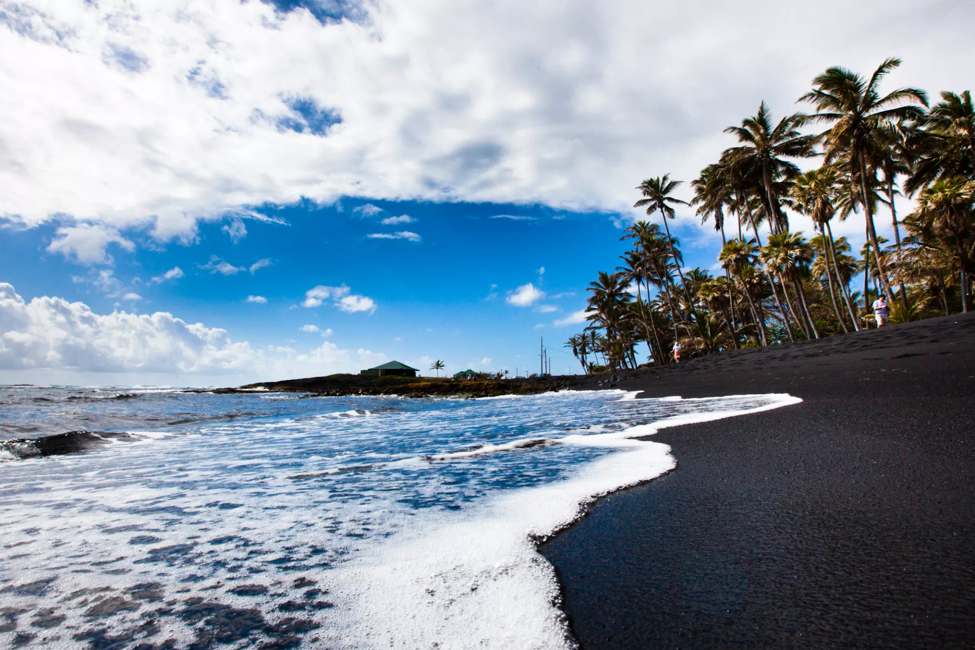 Punaluʻu Black Sand Beach Punaluu Black Sand Beach
