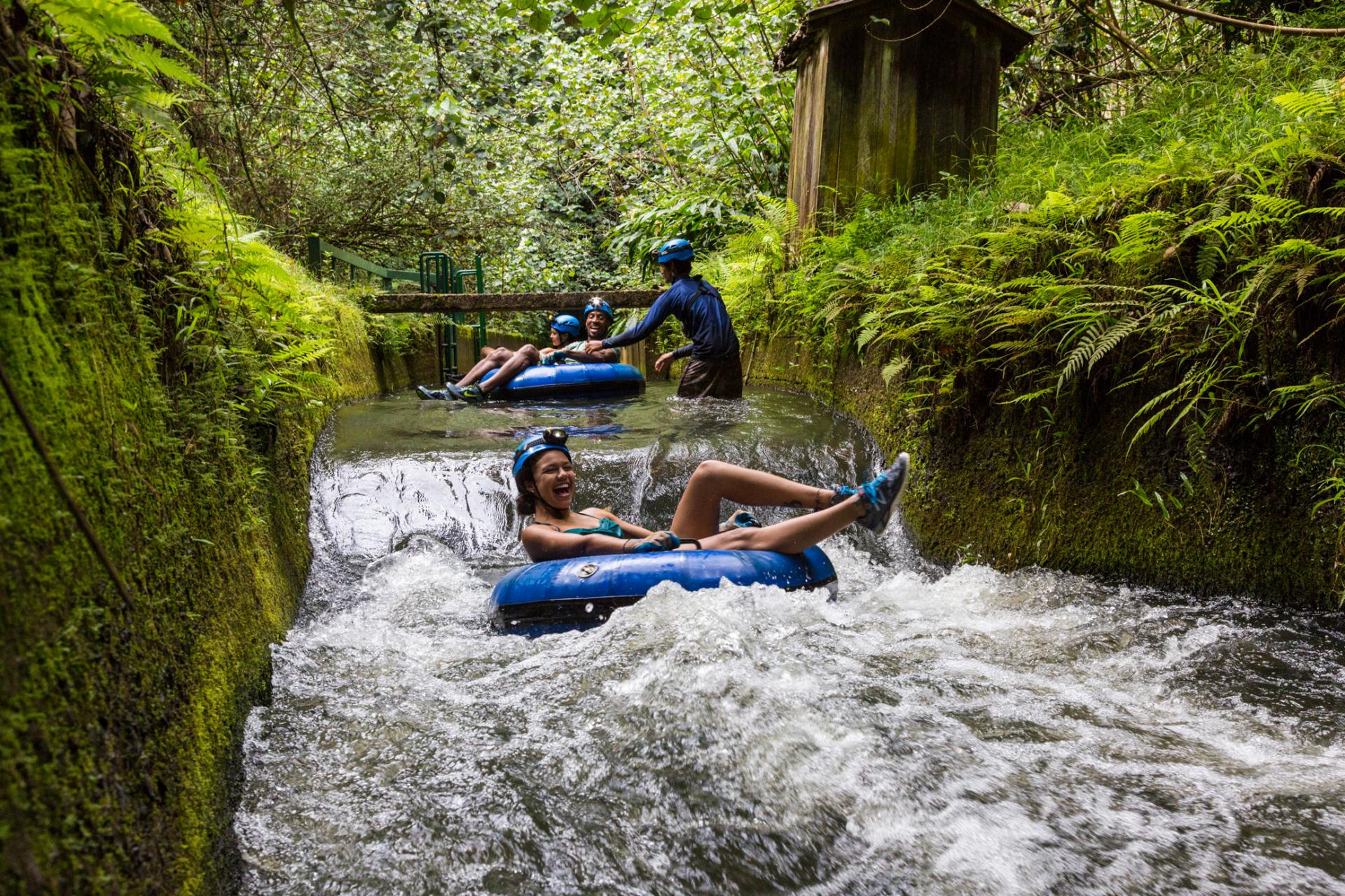 Mountain Tubing In Oahu Hawaii