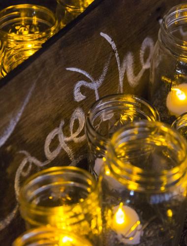 Romantic candlelit ambiance during a Molokai honeymoon