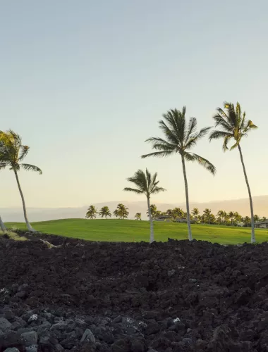 Golf course on Island of Hawaii