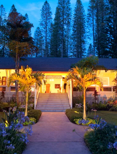 Hotel Lanai is a charming accommodation option on the Hawaiian island of Lanai