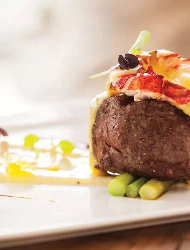 Dinner at One Forty Steak, Four Seasons Lanai