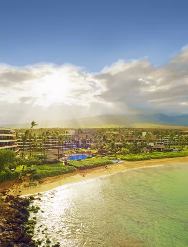 Beachfront accommodations on Maui