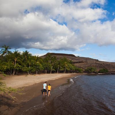 Hapuna Beach State Park in Kohala on the island of Hawaii