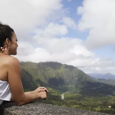 Nuuanu Pali Lookout
