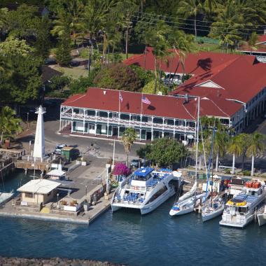 Overlooking Lahaina Harbor
