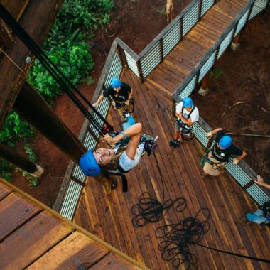 Ascension line at CLIMB Works Keana Farms