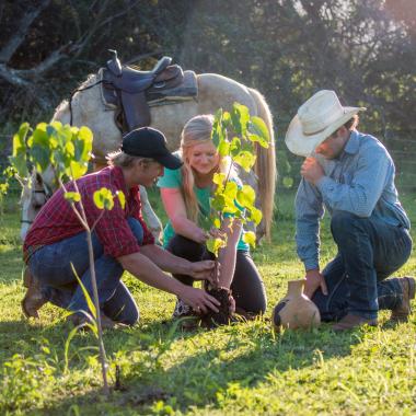 Horseback Planter's Tour