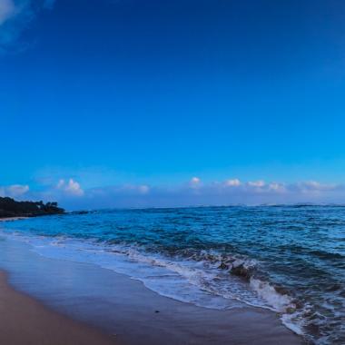 View from the beach