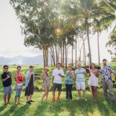 Island and You guests celebrate a beautiful tour