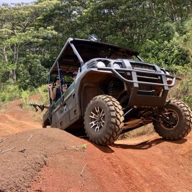 North Shore EcoTours Haleiwa 1 ATV Climbing Hill