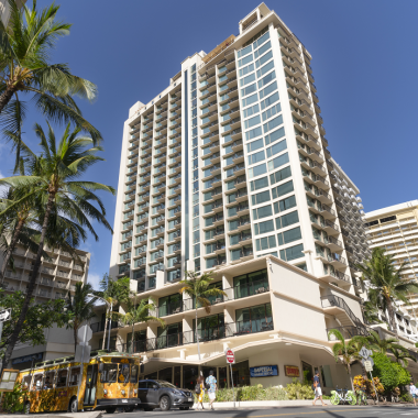 The Imperial Hawaii Resort Exterior Street View