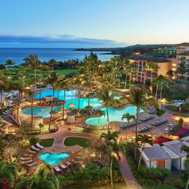 The Ritz-Carlton, Kapalua Aerial