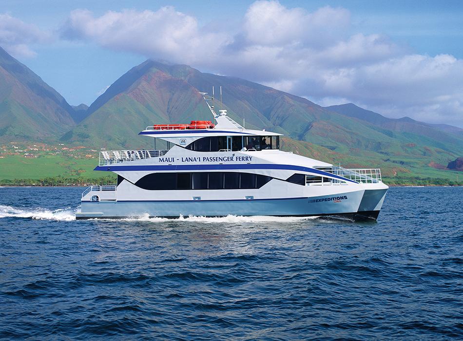 Expeditions Maui Lanai Ferry Go Hawaii
