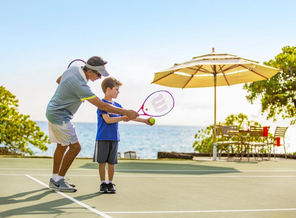 Seaside Tennis Club At Mauna Kea Resort Go Hawaii
