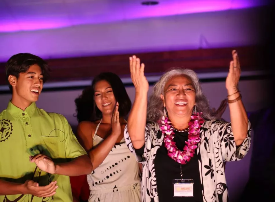 Hawaiʻi Kuauli Wearable Arts Fashion Show hosted by Nita Pilago of Wahine Toa Designs