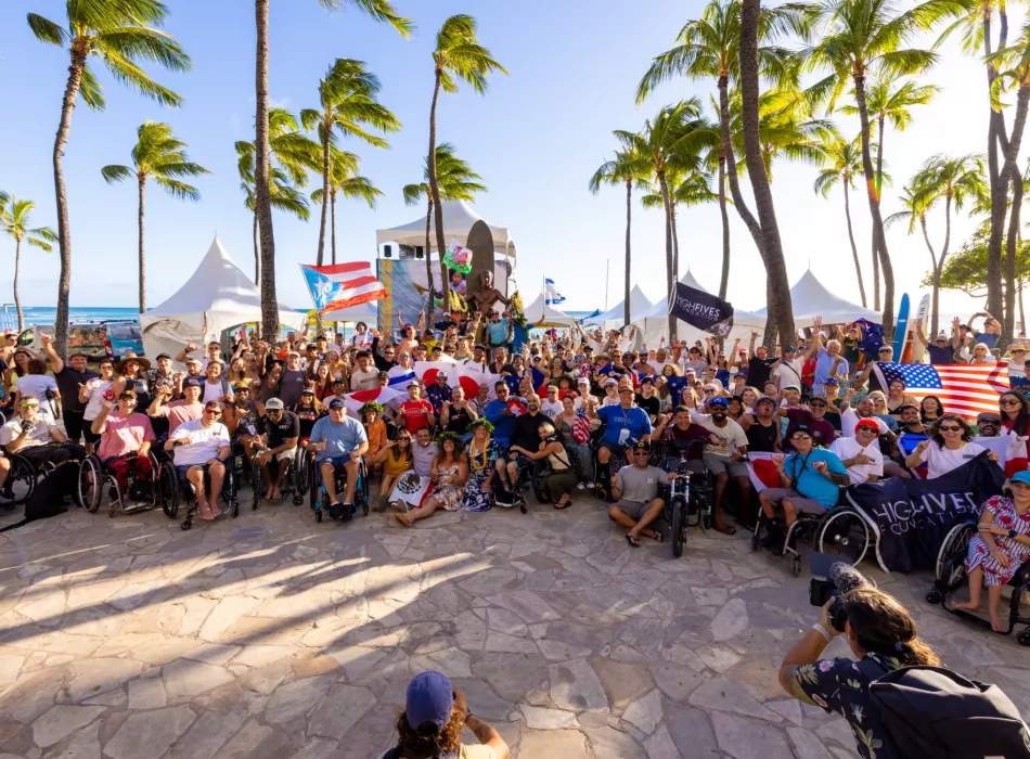 AccesSurf's Hawai'i Adaptive Surfing Championship Welcome Ceremony