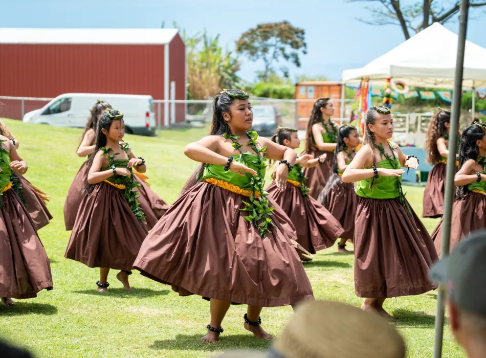 Enjoy hula, live music, coffee sampling, food and craft booths at the festival's free ho‘olaule‘a June 20. 