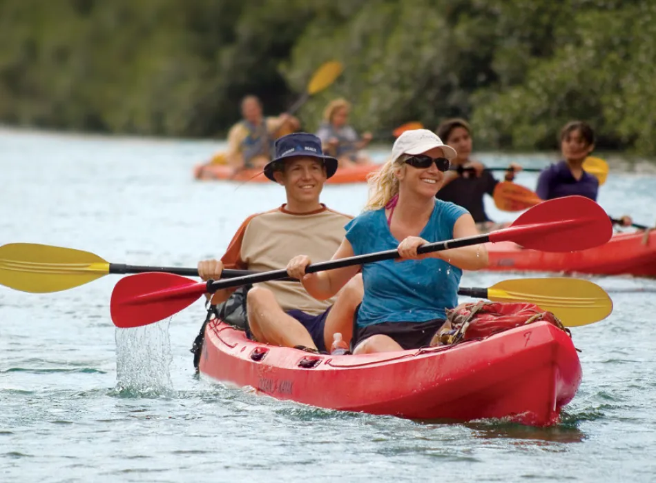 Outfitters Kauai kayak tours