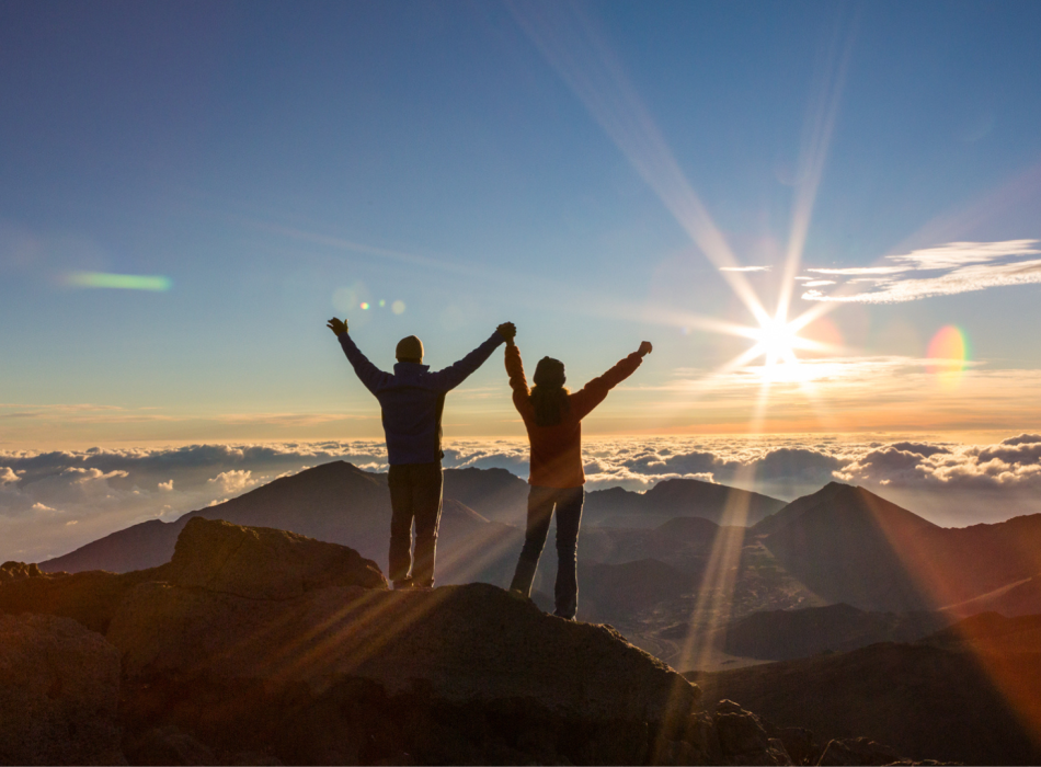 Couple hikes to the top of Haleakala on Maui