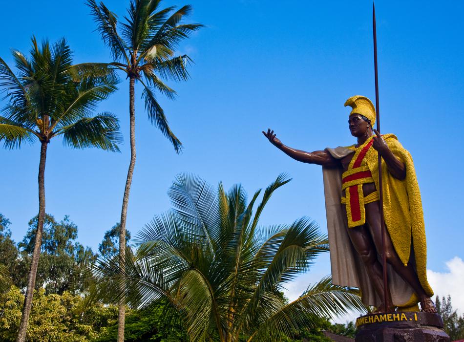 Kamehameha Statue, Kapaau Town