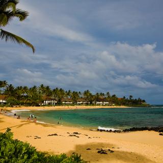 Poʻipū Beach Park, Kauaʻi Poipu Beach Park, Kauai