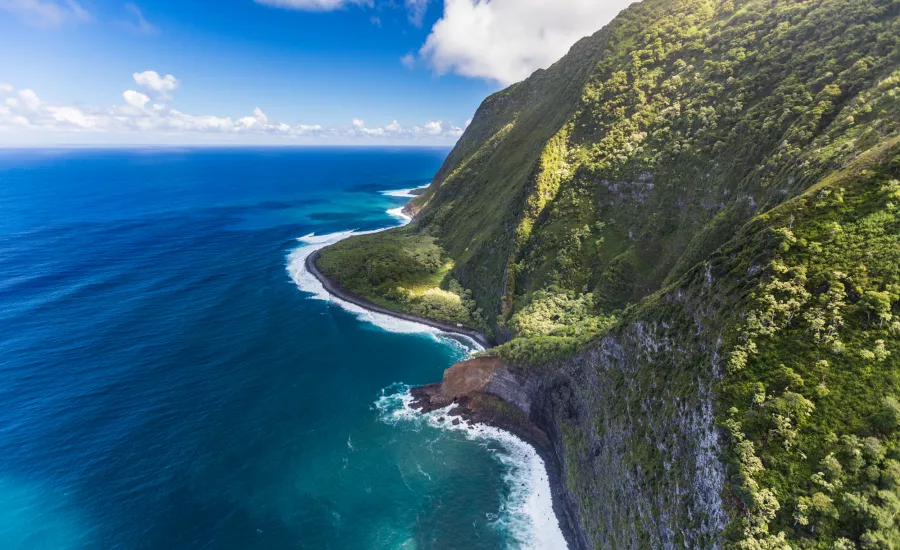 Molokai coast