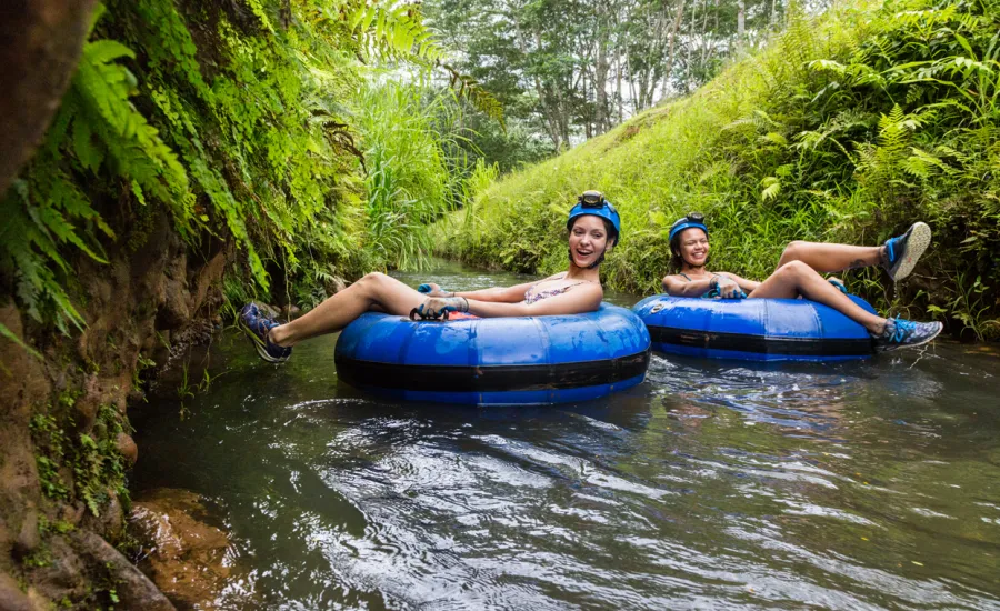 Mountain tubing