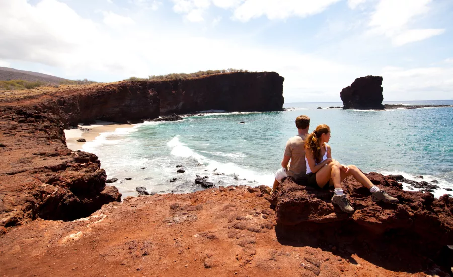 Sunrise Hike to Puu Pehe, Lanai