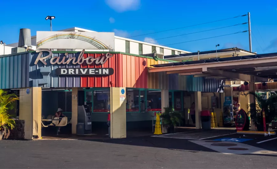 Rainbow Drive In exterior