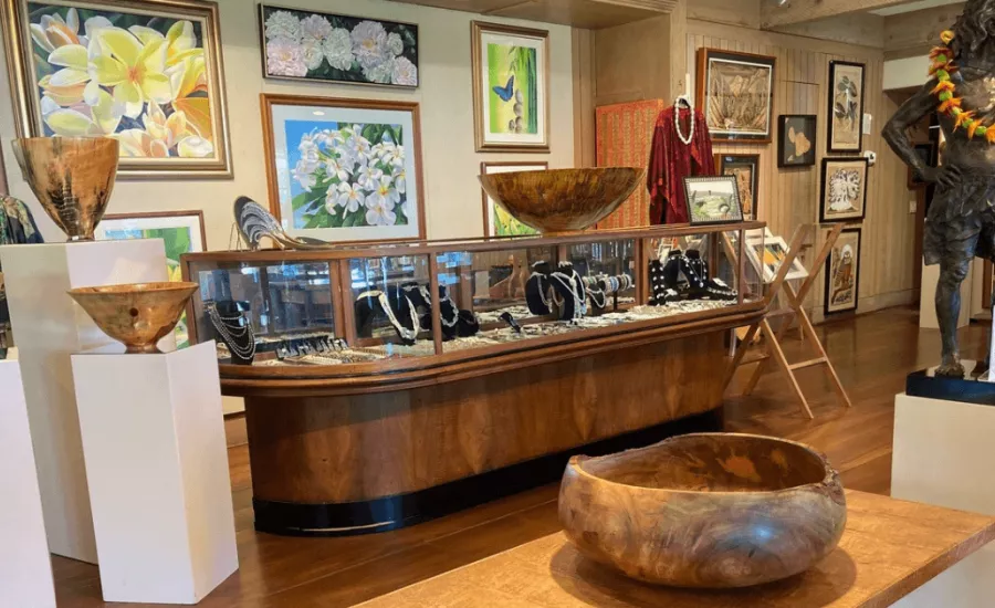 Hana Coast Gallery shop and products